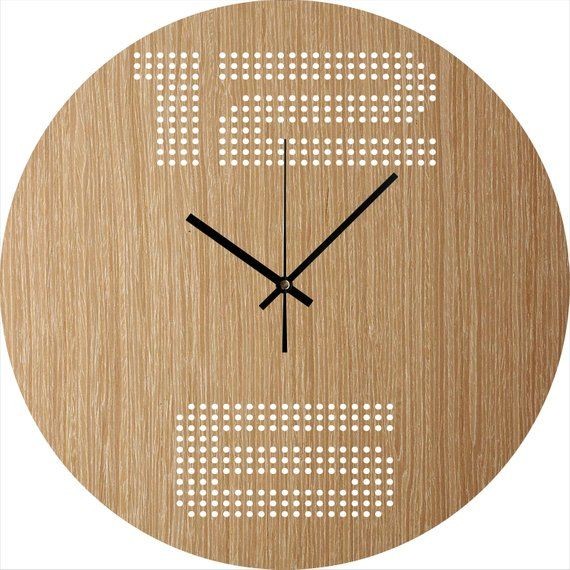 ساعة خشبية - كود: CL-003